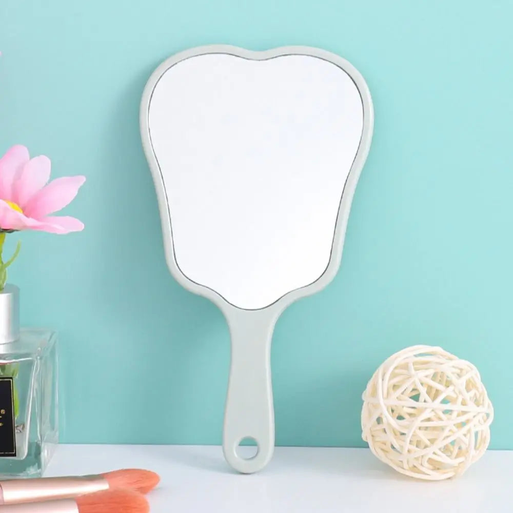 Plastic Tooth-Shaped Mirror Durable Lightweight High-Definition