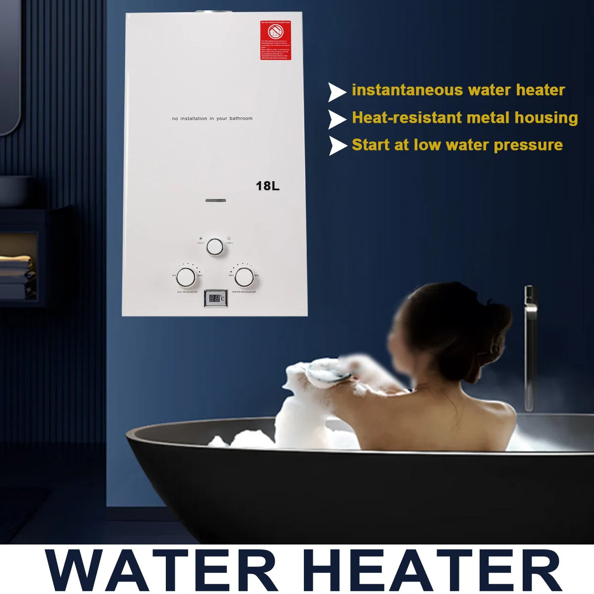 Water Heater Instant Gas Water Heater Propane Gas