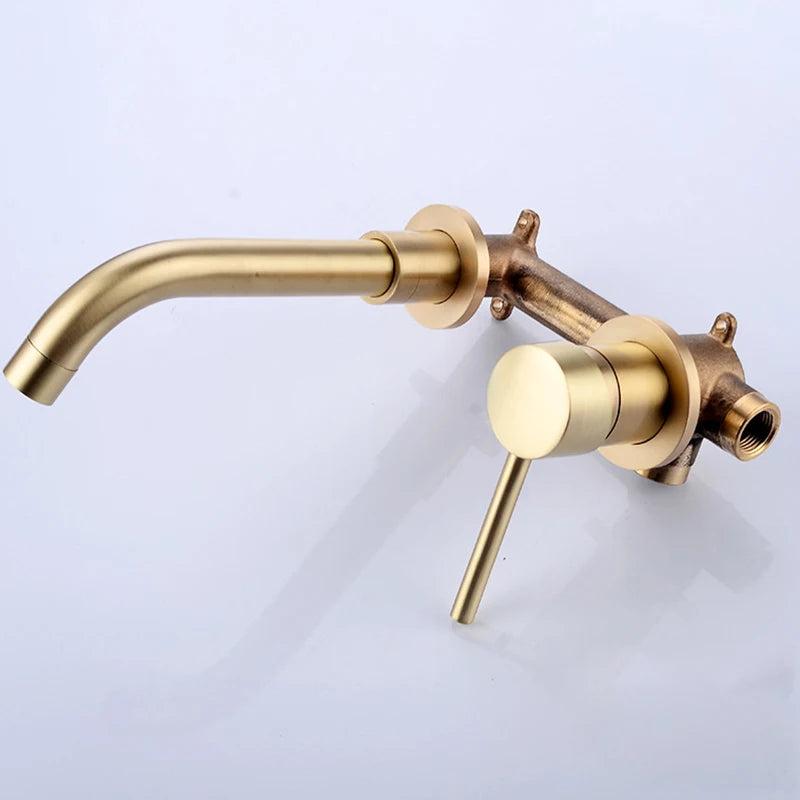 Basin Sink Faucet Bathroom Mixer Tap Wall Faucet