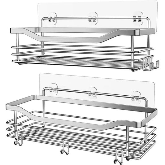 Bathroom Shower Organizer Shower Shelf Adhesive Stainless Steel