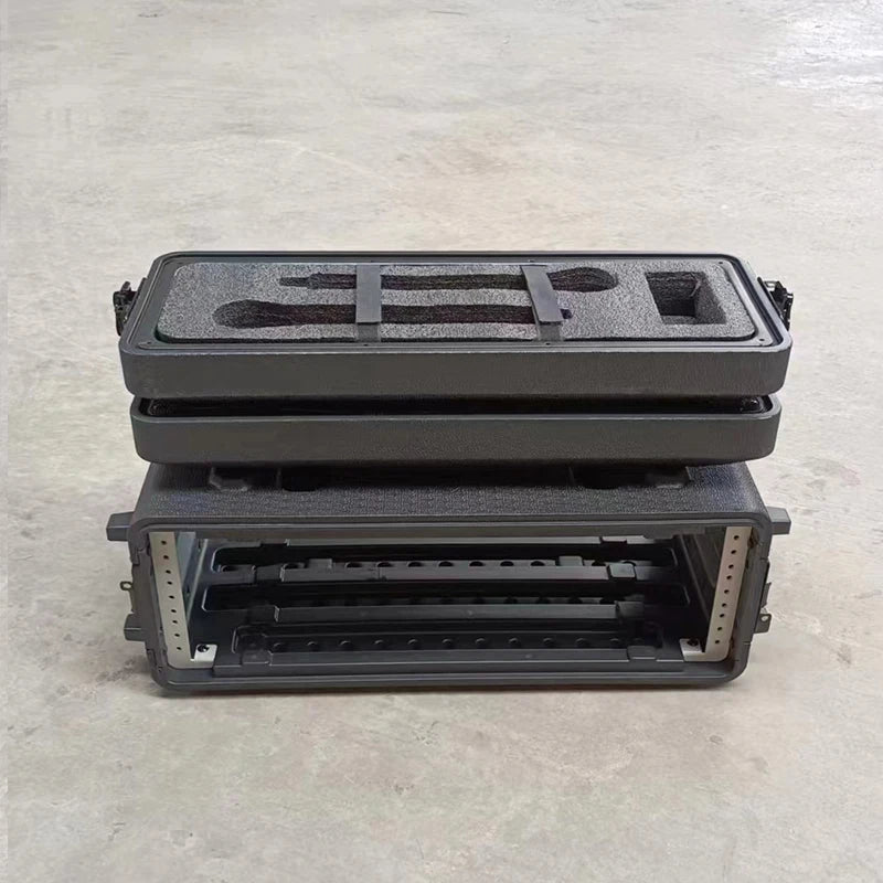 Pe Flight Case Inch Power Wireless Microphone Rack