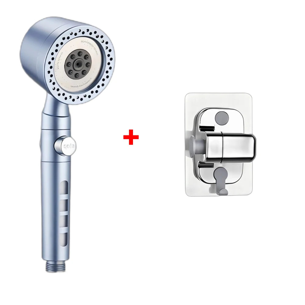 Modes Bathroom Shower Head High Pressure Powerful Rain