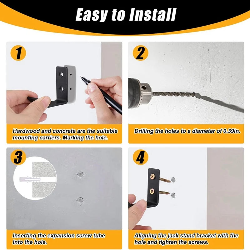 Heavy Duty Metal Hooks Wall Mount Hangers Multipurpose