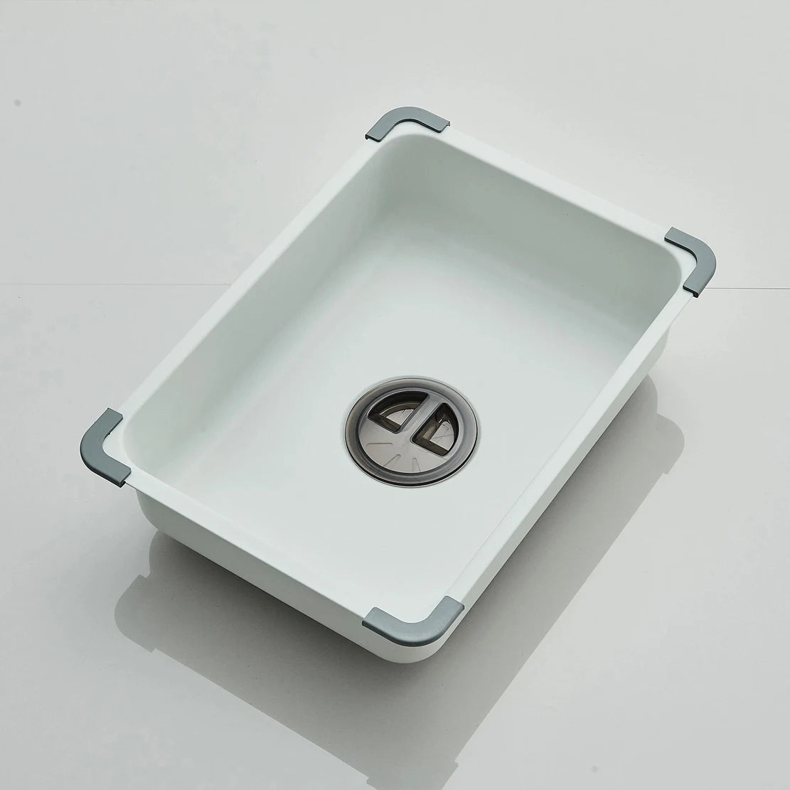 304 Stainless Steel Waterfall Sink Large Slot Integrated