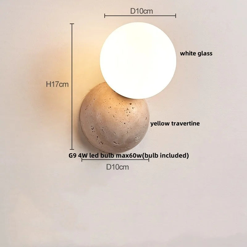 Iwhd Wood Led Wall Lamp Sconce Pull Chain