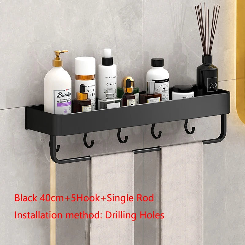 Bathroom Shower Shelf Shower Caddy Wall Floating Shelf