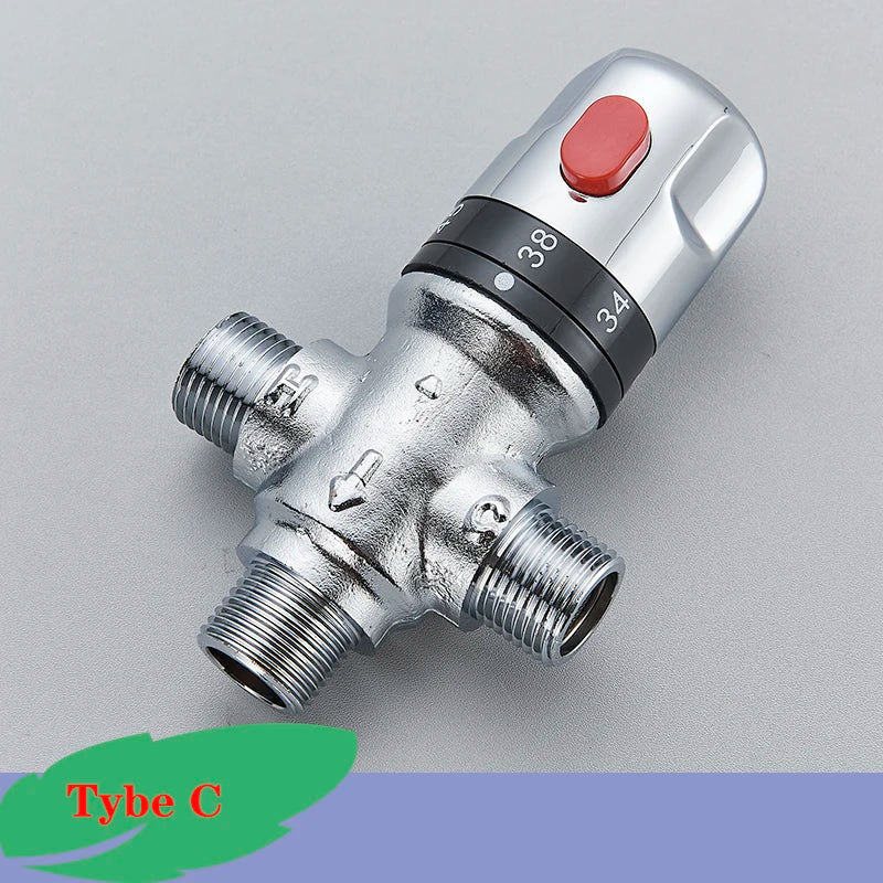 Brass Thermostatic Mixing Valve Constant Water Temperature Shower