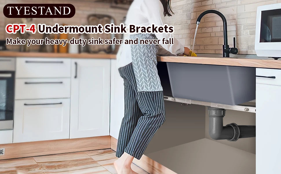 Only One Bar 1pc Undermount Sink Support Brackets