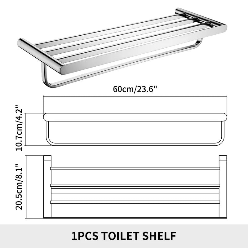 Sanluois High Quality Sus 304 Stainless Steel Bathroom