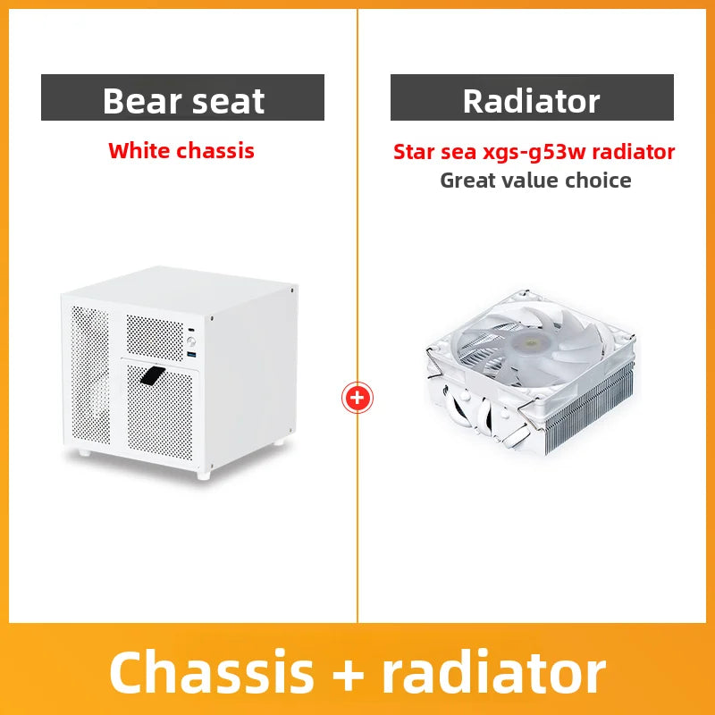 Ursa Minor 4-Bay Nas Chassis Sfx Power Supply