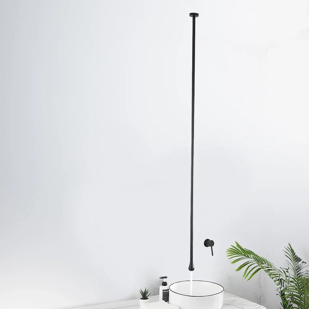 Water Drop Hang Ceiling Faucet Bathroom Basin Bathtub