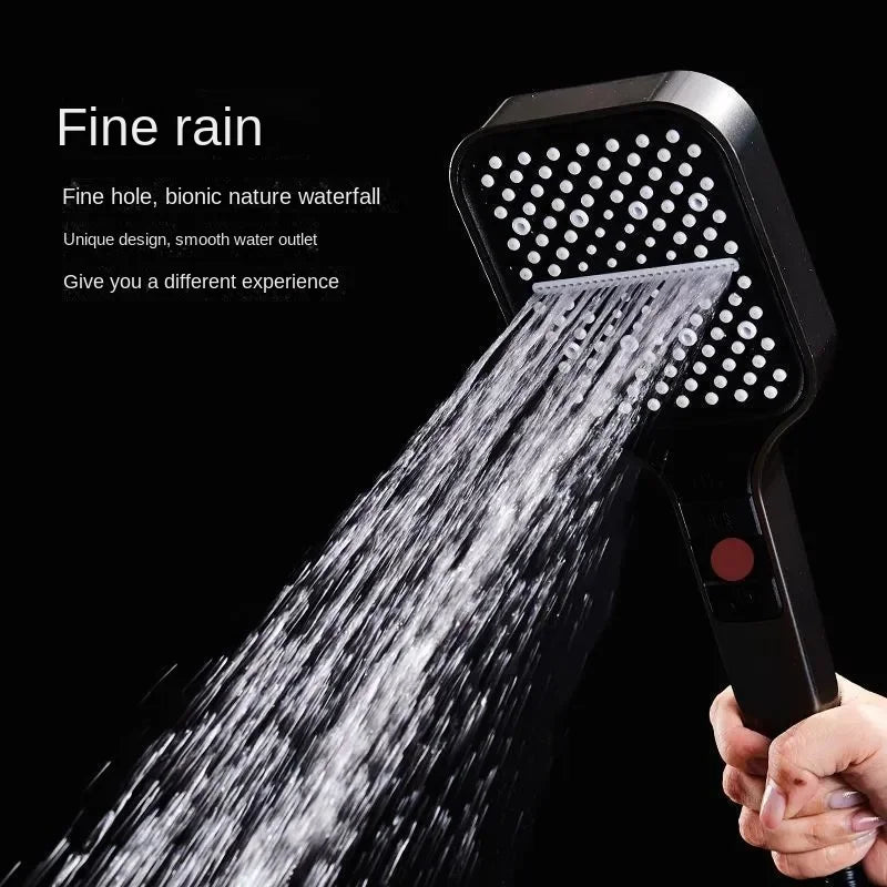 1-4pcs High Quality Bathroom High Pressure Rain Shower