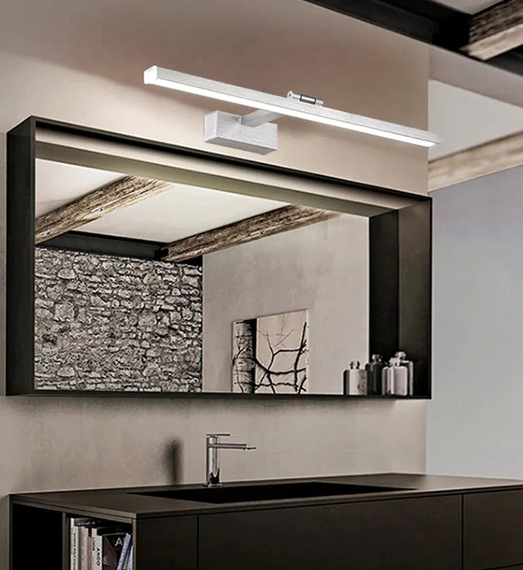 Led Modern Acrylic Wall Lamp White Black Mirror