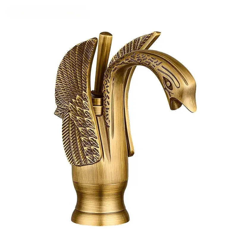 Golden Swan Bathroom Basin Faucet Deck Installation Mixer
