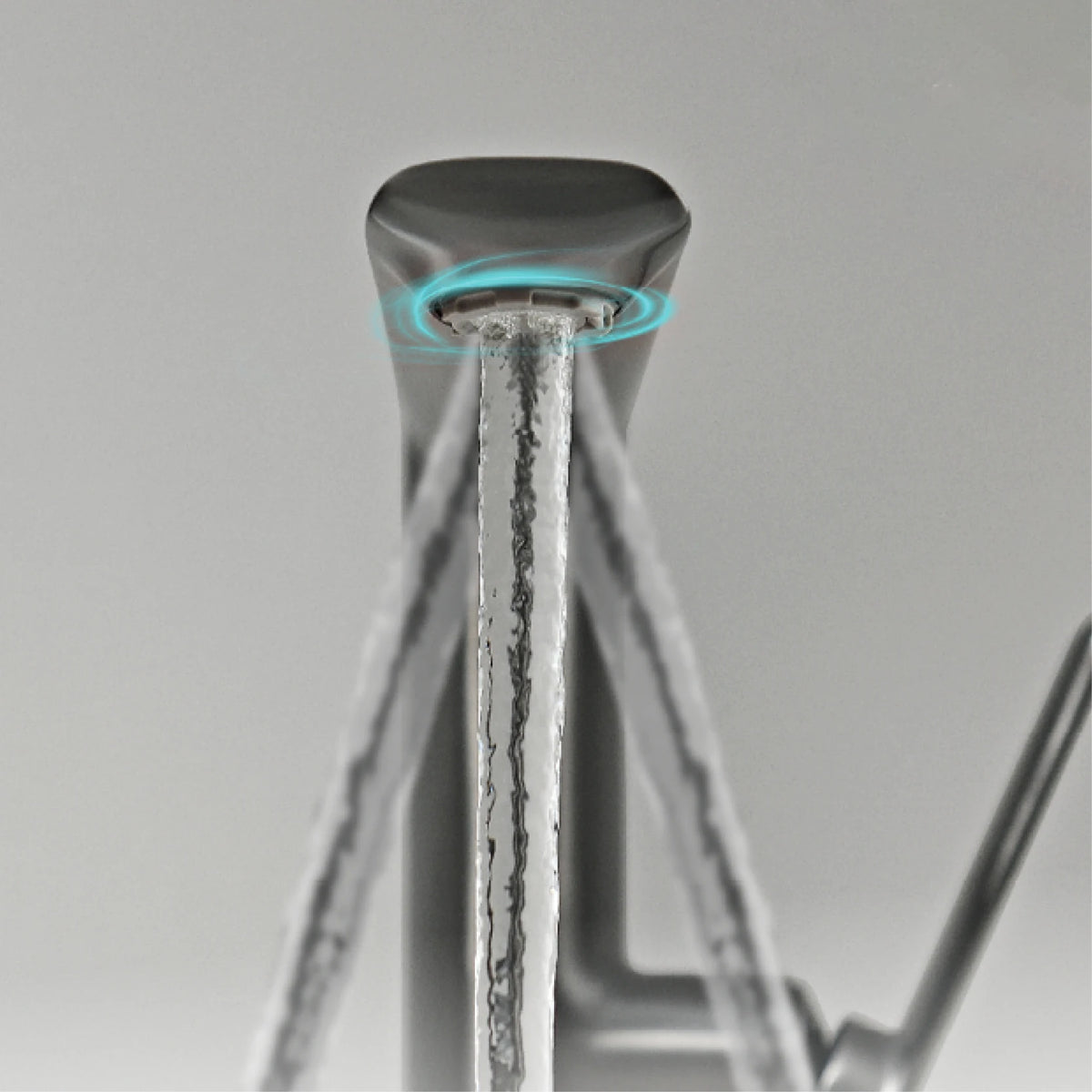 Aitana Luxury Chromium Brass Bathroom Faucet Simple Design