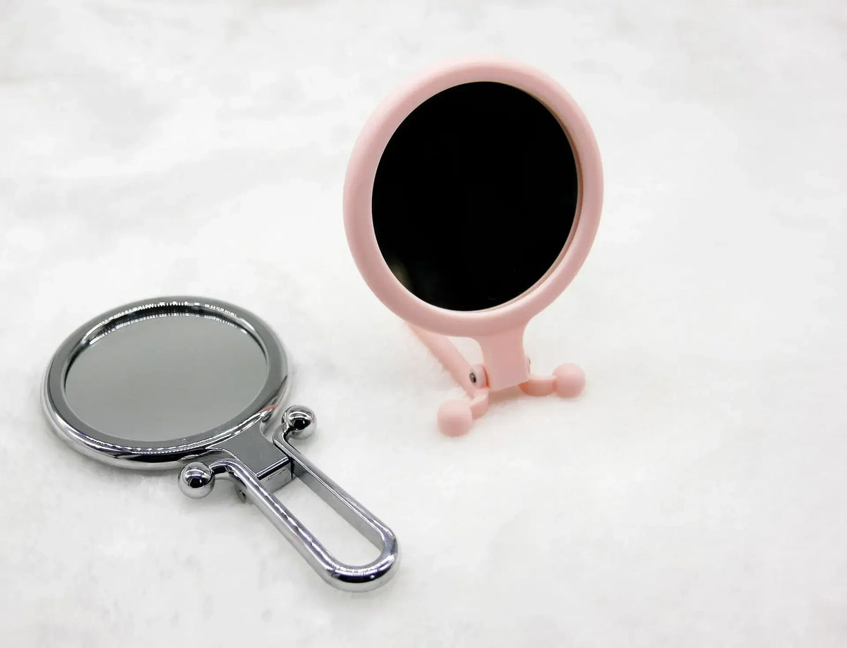 2/5/10x Bright Magnifying Makeup Mirror Handheld Vanity Mirrors