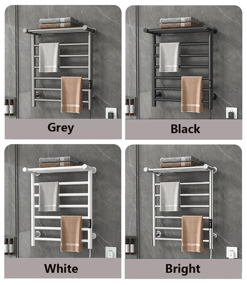 Towel Warmer 304 Stainless Steel 30-70 Adjustment 1-9h