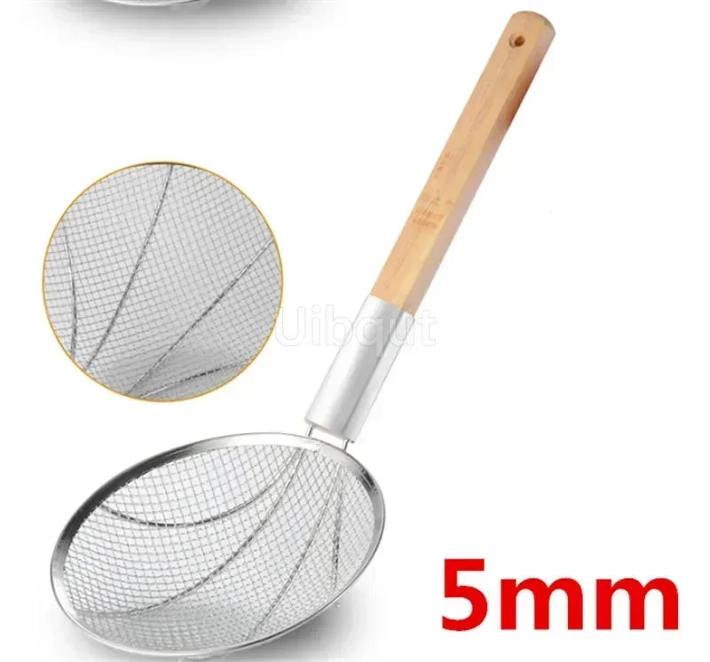 Stainless Steel Big Long Noodle French Fries Colanders