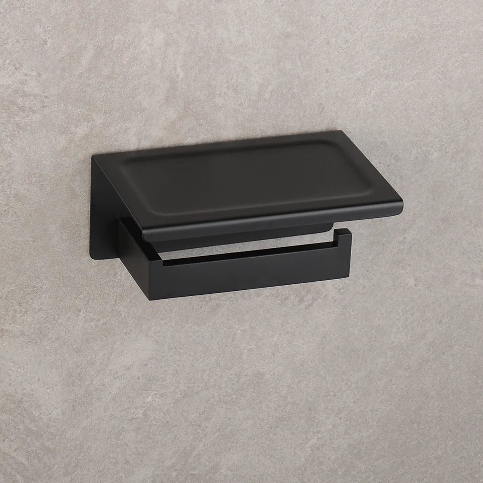 Matte Black Bathroom Hardware 304 Stainless Steel Towel