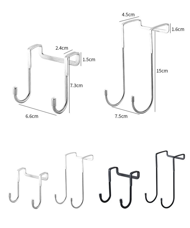 304 Stainless Steel Hook Punching Double S-Shape Hook