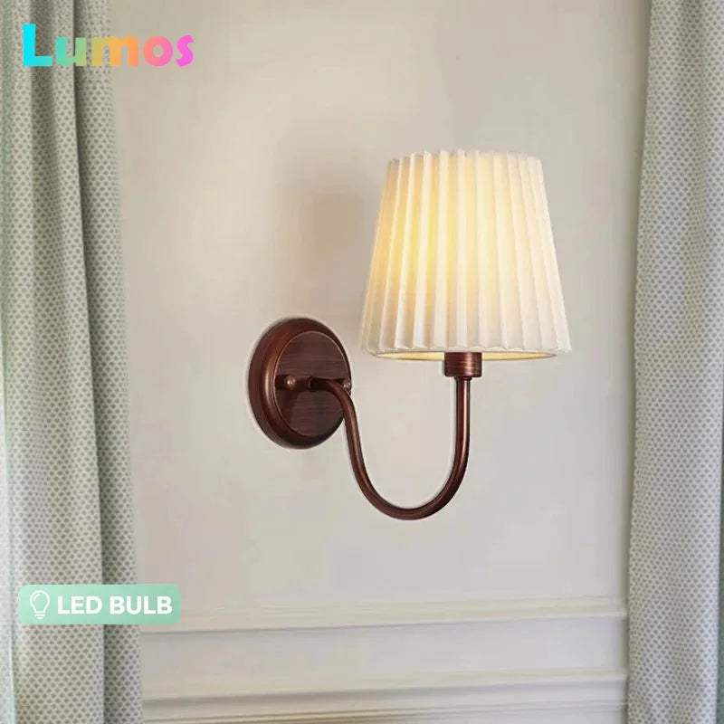 Rustic Vintage Wall Sconce French Minimalist Nordic Style