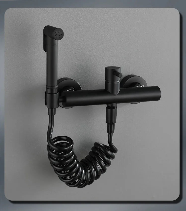 Bidet Faucet Wall Mounted Cold Total Brass Shower