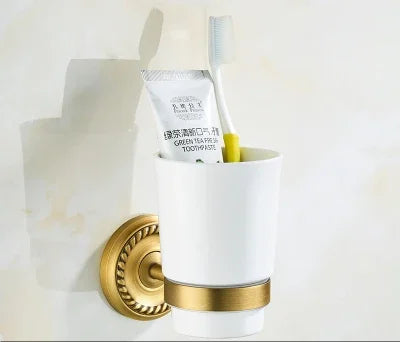 Solid Brass Bathroom Hardware Sets Antique Bronze Bath