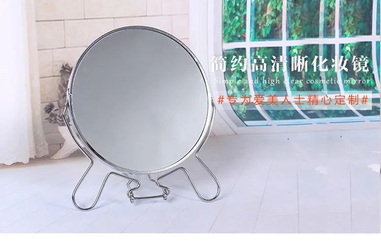 Makeup Cosmetic Mirror Round 360 Degree Rotation Face
