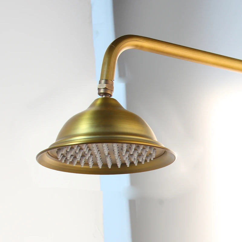 Kemaidi Brass Antique Wall Mount Shower Faucet Handle