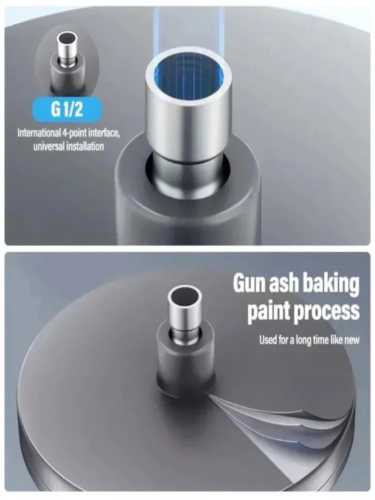 Modes Rainfall Shower Head Bathroom High Pressure Top