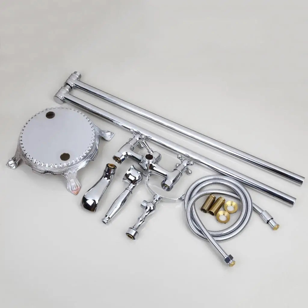 Kemaidi Freestanding Shower Faucet Bathtub Floor Mounted Tub