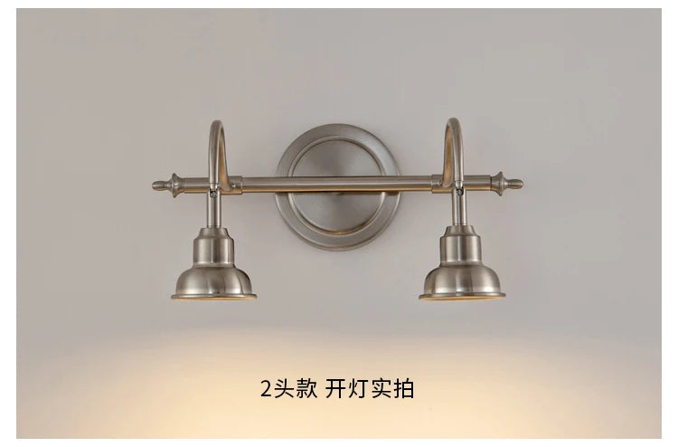 Led Mirror Headlight Anti Fog Mirror Cabinet Bathroom