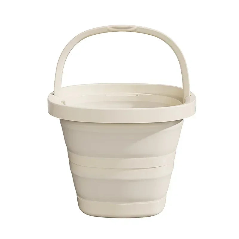 Folding Bucket 5/10l Outdoor Fishing Bucket Compact Thickened