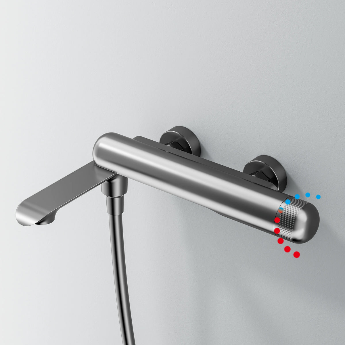 Solid Brass Bathroom Shower Faucet Luxury Bathtub Mixer