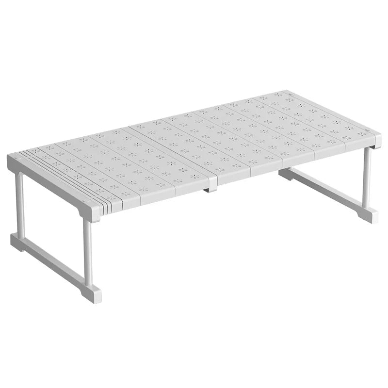 Wardrobe No-Punch Multi-Layer Retractable Adjustable Shelves