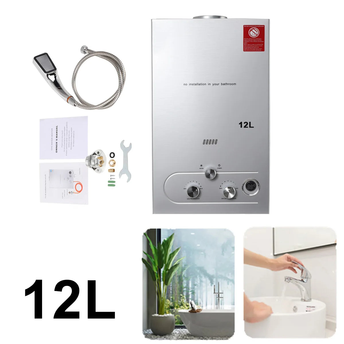 Water Heater Instant Gas Water Heater Propane Gas