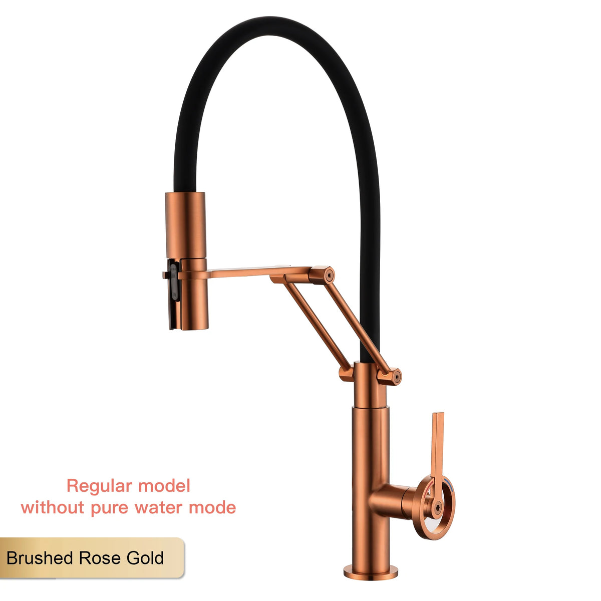 Gun Gray Brass Island Style Faucet Filtered Water