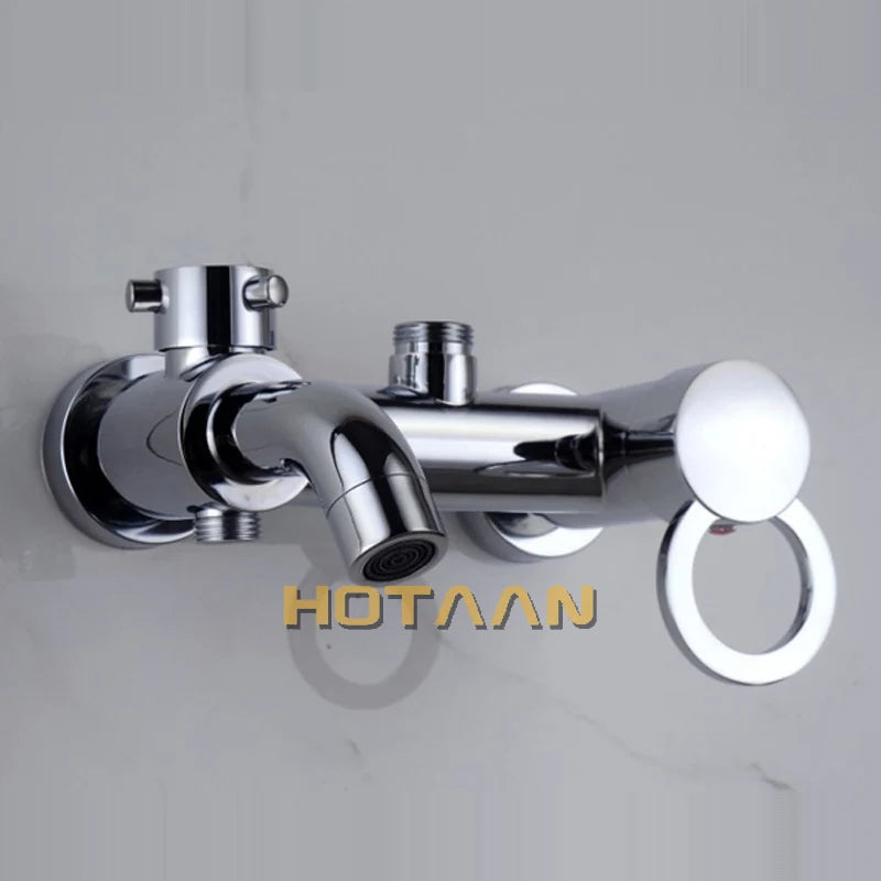 Bathroom Mixer Bath Tub Copper Mixing Control Valve