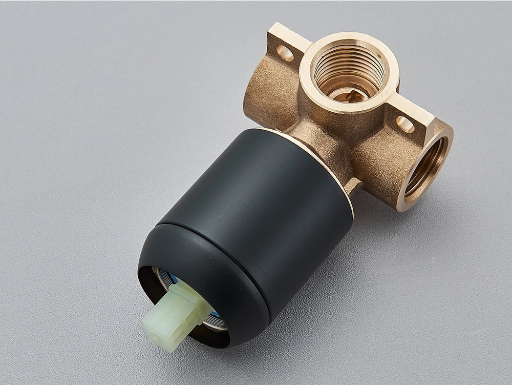 Brushed Gold Handheld Shower Bathroom Shower Faucet &