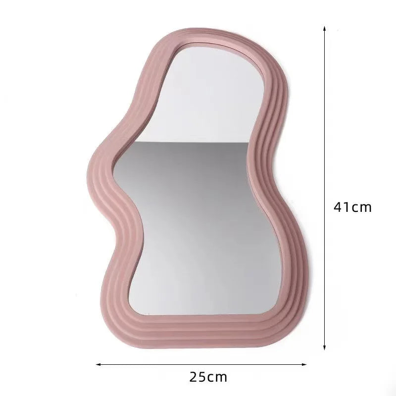 Lazzy House Wall Mirror Bedroom Bathroom Kawaii Makeup
