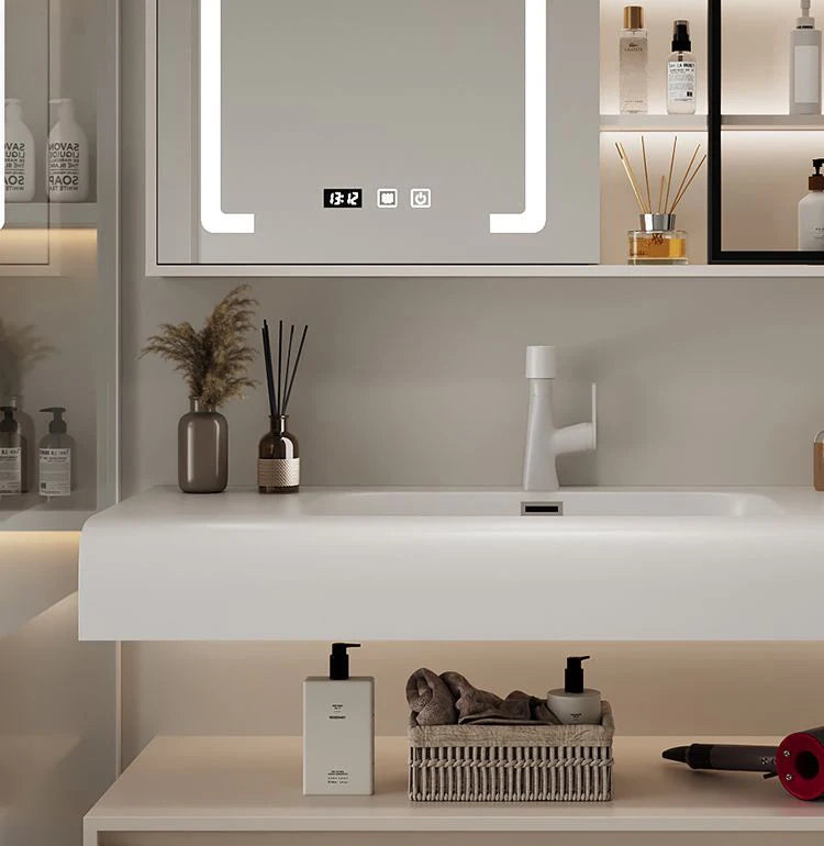 Bathroom Furniture Skin Sensor Bathroom Vanity Cabinet Sink