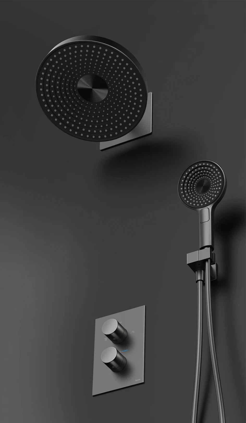 Vgx Concealed Thermostatic Shower System Temperature Digital