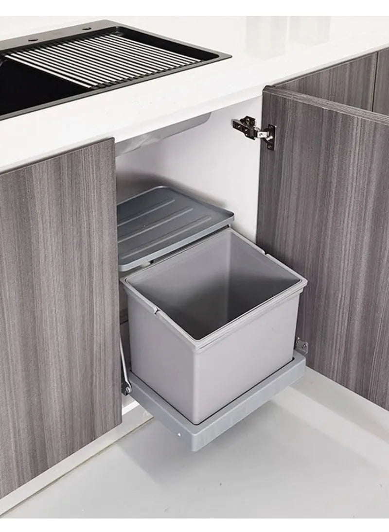 Sink Cabinet Door Connect Waste Bins Creative Waterproof