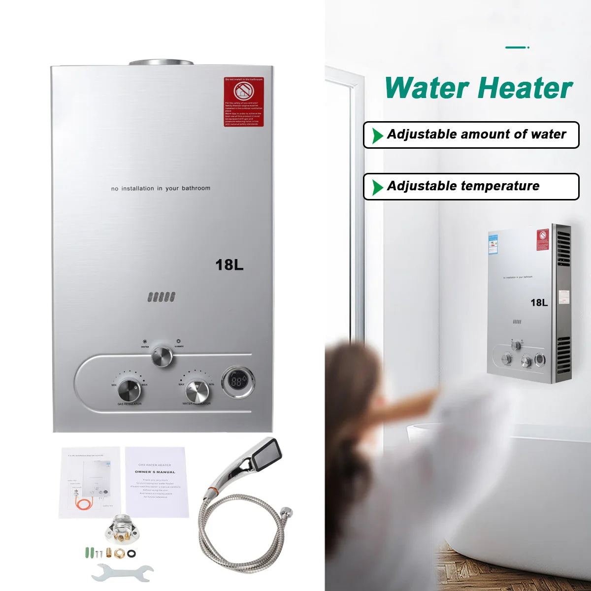 Water Heater Instant Gas Water Heater Propane Gas