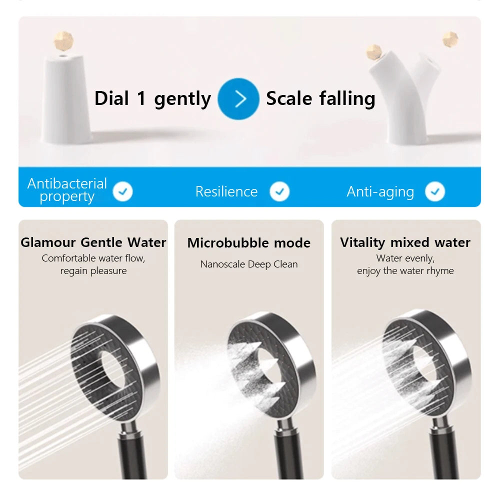 Luxury Wall Mounted Spa Massage Shower Panels System