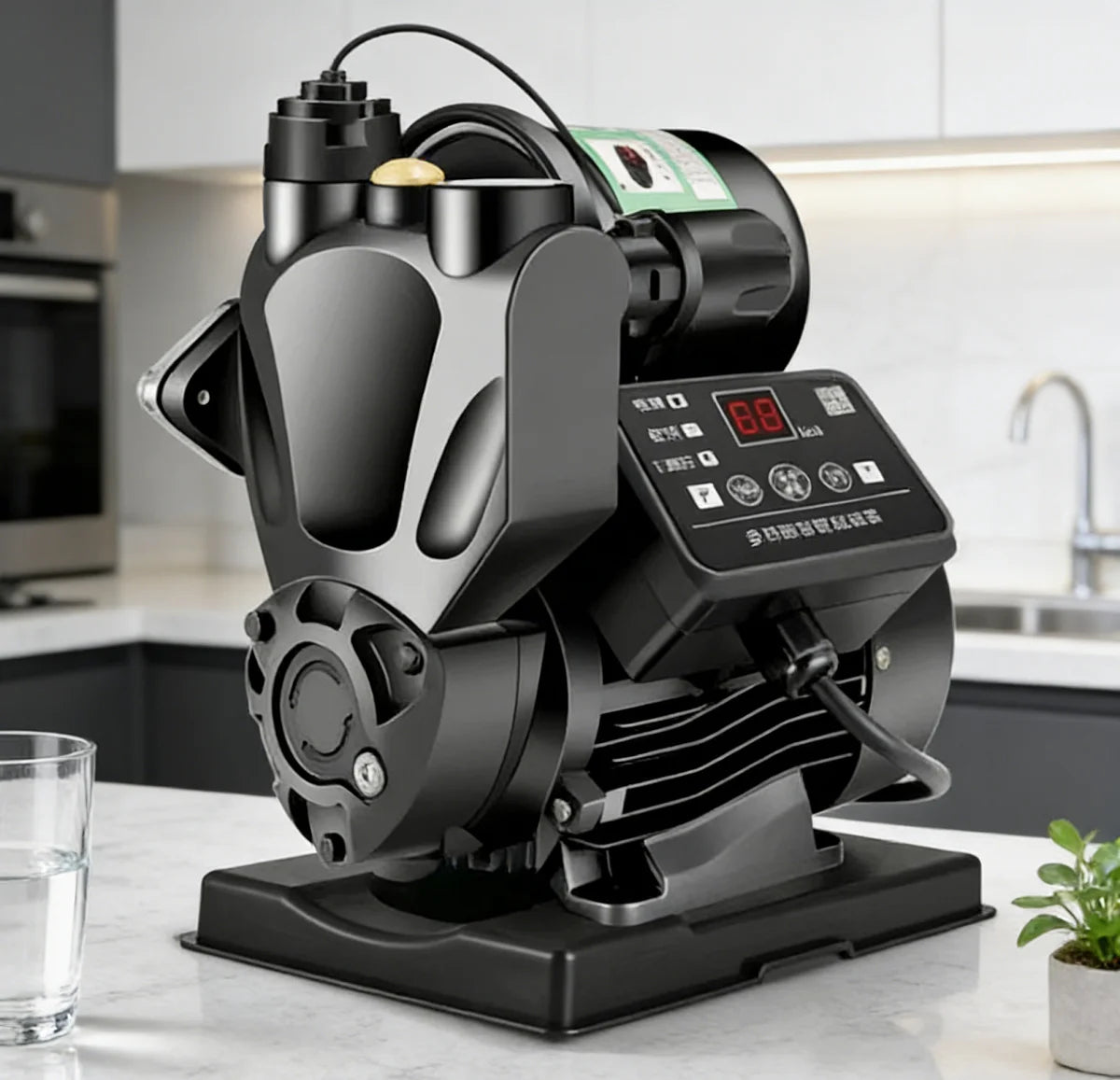 220v Digital Display Booster Pump Automatic Tap Water
