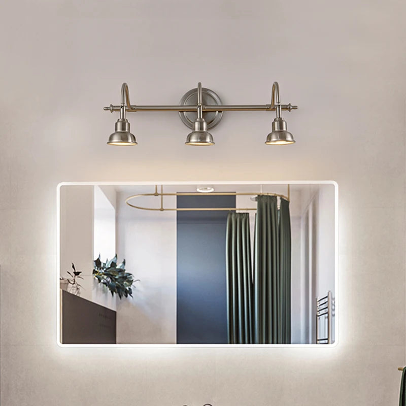 Led Mirror Headlight Anti Fog Mirror Cabinet Bathroom