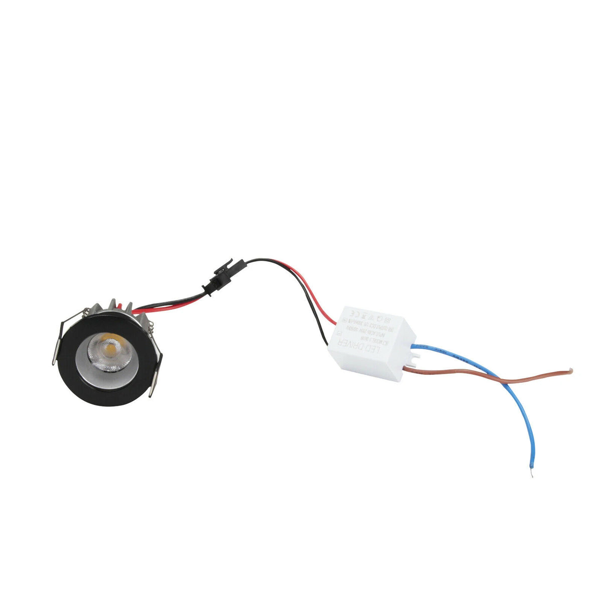 5pcs 40mm 57inch Dimmable Mini Led Cob Downlights
