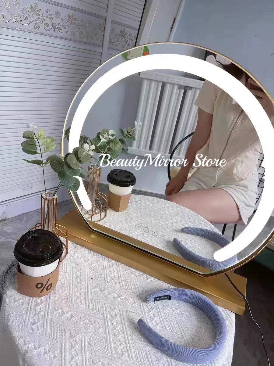 Vanity Makeup Mirror Lights Detachable 15x Magnification Color