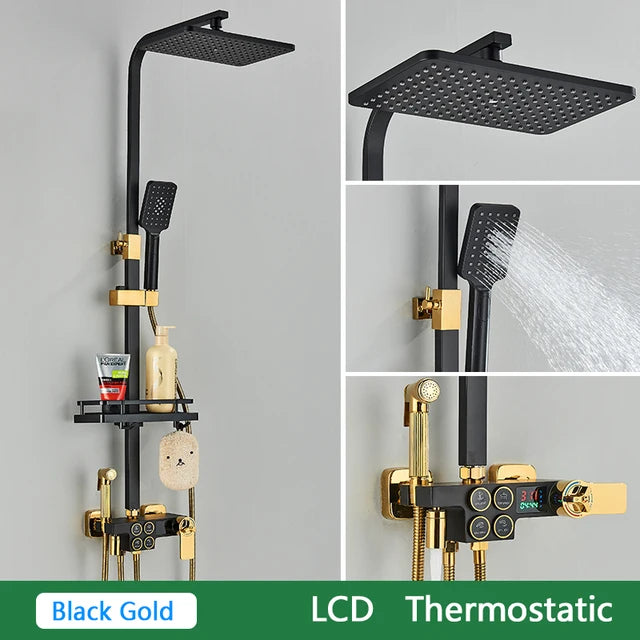Cold Digital Bathroom Shower Quality Brass Bathroom Faucet